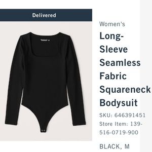 Abercrombie Seamless Bodysuit